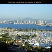 Point Loma Lucinda Street View of skyline