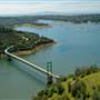 New Bidwell Bar Suspension Bridge
