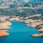 New Melones Reservoir and Stevnot Bridge