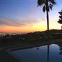 Classic Tennis Court Estate with Views to Downtown & Ocean