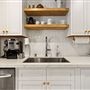 Modern kitchen and dream family room