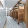 Rodeo riding arena, outdoor venue w stables