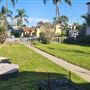 Front yard in quiet Long Beach Neighborhood