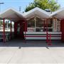 1960s Modern Restaurant Drive Thru