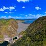 New Melones Reservoir and Stevnot Bridge