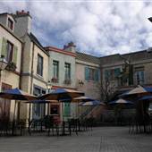 Universal Studios Hollywood - Patio areas - Various looks - Universal City Walk and Theme Park