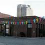 Pico House and Sanchez Street @ El Pueblo de Los Angeles Historic Monument