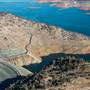 New Melones Reservoir and Stevnot Bridge