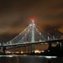San Francisco-Oakland Bay Bridge - Highway 80 - Pedestrian Walkway & Bike Path
