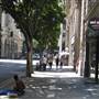 6th St. between Grand Ave. and Olive St.