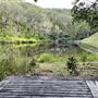 Farm, Campground and Small Lake