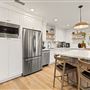 Modern kitchen and dream family room