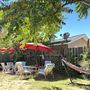 Fully furnished stucco California Bungalow