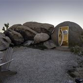OMG! SPHERE IN THE ROCKS JOSHUA TREE