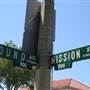 Mission St. between Fair Oaks and Mound Avenue