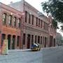 Pico House and Sanchez Street @ El Pueblo de Los Angeles Historic Monument