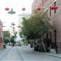 Pico House and Sanchez Street @ El Pueblo de Los Angeles Historic Monument