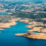 New Melones Reservoir and Stevnot Bridge