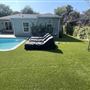 Quaint home with large front and back yard with pool, quite street, easy loading/unloading
