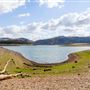 New Melones Reservoir and Stevnot Bridge