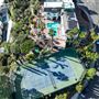 Classic Tennis Court Estate with Views to Downtown & Ocean