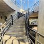 Spiral Staircase in Rainbow Harbor Pedestrian Bridge