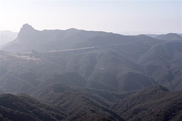 Templin Highway - Angeles National Forest (1/26/2015)