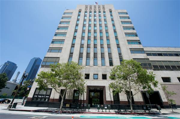 Los Angeles Times Building (12/16/2015)