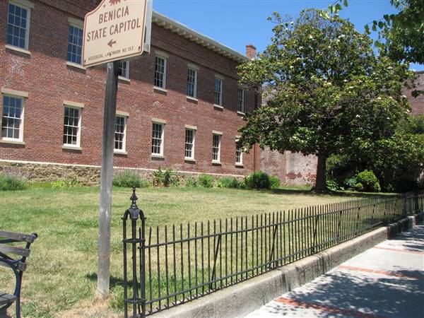 Benicia Capitol State Historic Park (SHP) - http://stateparkclosurestrip.blogspot.com/ (3/2/2016 - Credits: Photo courtesy of Lucy D'Mot)