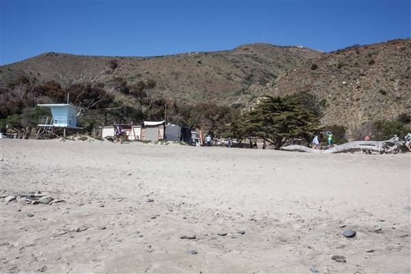 Sycamore Cove State Beach (SB) & Campground @ Point Mugu State Park (SP) - CFC (4/1/2016 - Credits: Photo courtesy of Gillian Bissonnette, California Film Commission)