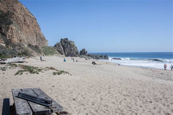 Sycamore Cove State Beach (SB) & Campground @ Point Mugu State Park (SP) - CFC (4/1/2016 - Credits: Photo courtesy of Gillian Bissonnette, California Film Commission)