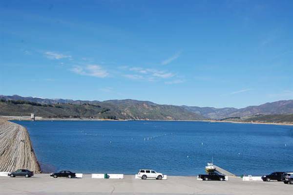 Castaic Lake State Recreation Area (SRA) - lake administered by Los Angeles County (4/5/2016)