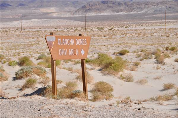 Olancha Sand Dunes - Bureau of Land Management - California Desert District - Ridgecrest Field Office - BLM - Off Highway Vehicle Area - OHV (4/12/2016 - Credits: Photo by Robin Citrin)