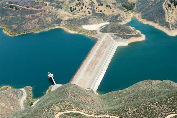 Castaic Lake State Recreation Area (SRA) - lake administered by Los Angeles County (5/9/2014 - Credits: Department of Water Resources)
