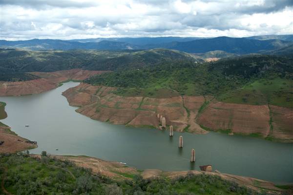 Lake McClure & Barrett Cove Recreation Area (3/2/2015 - Credits: Photo courtesy of California Department of Water Resources)