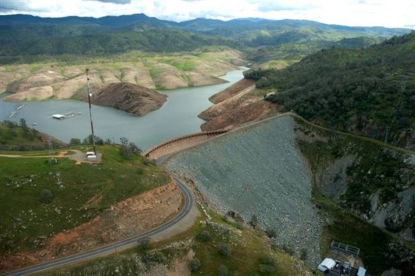 Lake McClure & Barrett Cove Recreation Area (3/2/2015 - Credits: Photo courtesy of California Department of Water Resources)