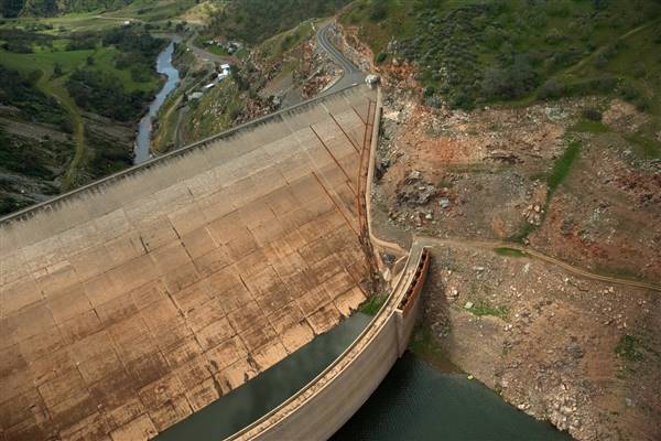 Lake McClure & Barrett Cove Recreation Area (3/2/2015 - Credits: Photo courtesy of California Department of Water Resources)
