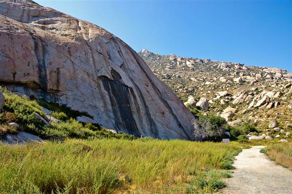 Lake Perris State Recreation Area (SRA) (8/6/2009 - Credits: "Big Rock!" by Jill Encarnacion (CC BY-NC-ND 2.0)[https://creativecommons.org/licenses/by-nc-nd/2.0/legalcode]https://www.flickr.com/photos/dammit_jill/)
