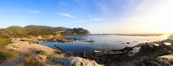 San Gregorio State Beach (SB) (5/29/2014 - Credits: "Looking South" by Meg Lauber (CC BY-NC-ND 2.0)[https://creativecommons.org/licenses/by-nc-nd/2.0/legalcode]https://www.flickr.com/photos/sesen/)
