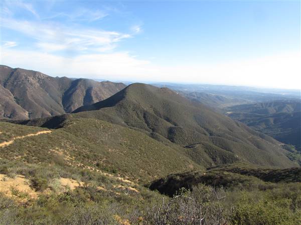 Cleveland National Forest (7/16/2015 - Credits: "Trail to Hot Springs Canyon" by Flickr User: Mechanoid Dolly (CC BY-SA 2.0)[https://creativecommons.org/licenses/by-sa/2.0/legalcode]https://www.flickr.com/photos/mechanoid_dolly/)