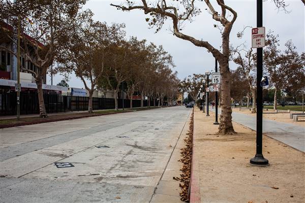 Roads and Surfaces at Exposition Park - Exposition Park Drive (10/13/2016 - Credits: Photo by Gillian Bissonnette (C) CFC)