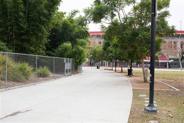 Roads and Surfaces at Exposition Park - Exposition Park Drive (10/13/2016 - Credits: Photo by Gillian Bissonnette (C) CFC)