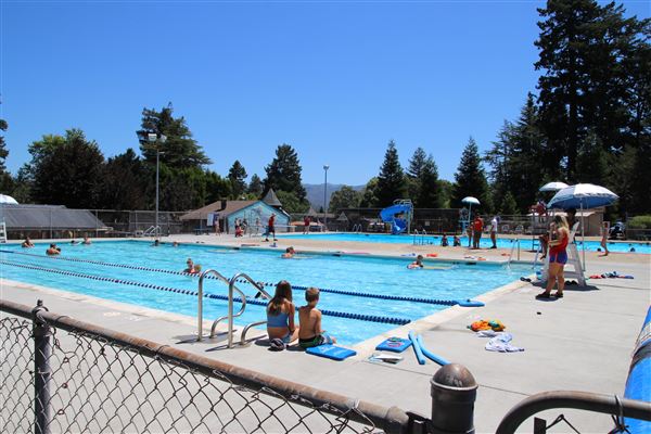 Todd Grove Park - Ukiah Municipal Swimming Pool. Located in Todd Grove park. (7/11/2017 - Credits: Kellen Lim)