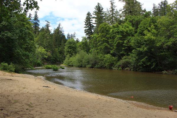 Navarro River - located in Hendy Woods State Park (SP) (5/31/2018 - Credits: Kellen Lim)