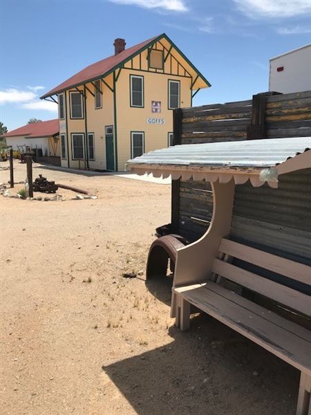 Goffs Schoolhouse (8/8/2018 - Credits: Laura Misajet, Mojave Desert Heritage & Cultural Association)