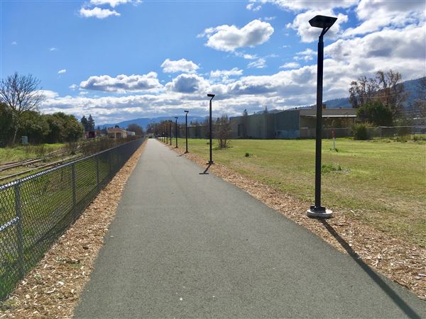 Ukiah Rail Trail (2/21/2018 - Credits: Kellen Lim)