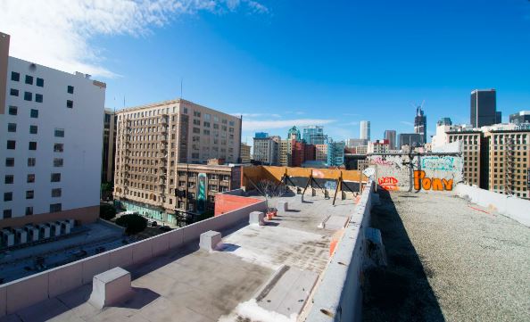 Building 824 - DTLA Fashion District  Rooftop with City Views + Parking (1/4/2017)