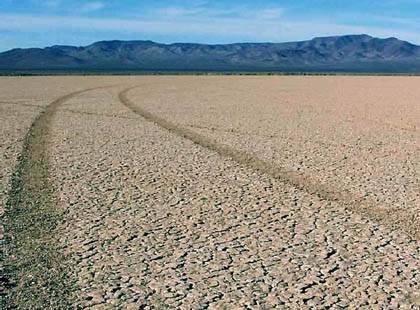 Cuddeback Dry Lake and Salt Flats - Ridgecrest BLM (12/31/2003)
