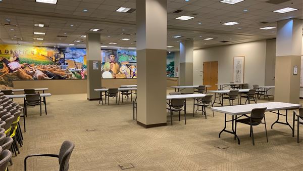 Junipero Serra State Building - Department of General Services (DGS) - The Carmel Room (8/3/2022 - Credits: Brandy Davis)