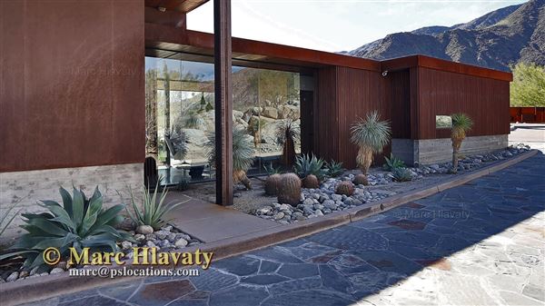 Desert Palisades Gate House - Desert Modern / Brutalist (7/5/2023 - Credits: Marc Hlavaty)